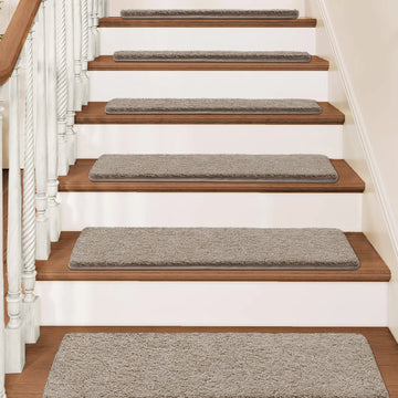 Carpet Stair Treads | Ultra Plush Soft (Set of 14,12,7,2)