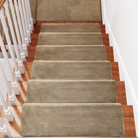 Bullnose Carpet Stair Treads | Ultra Plush Soft (Set of 15,14,7,2)