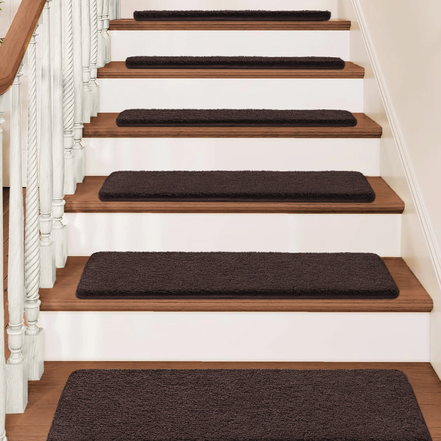 Carpet Stair Treads | Ultra Plush Soft (Set of 14,12,7,2)