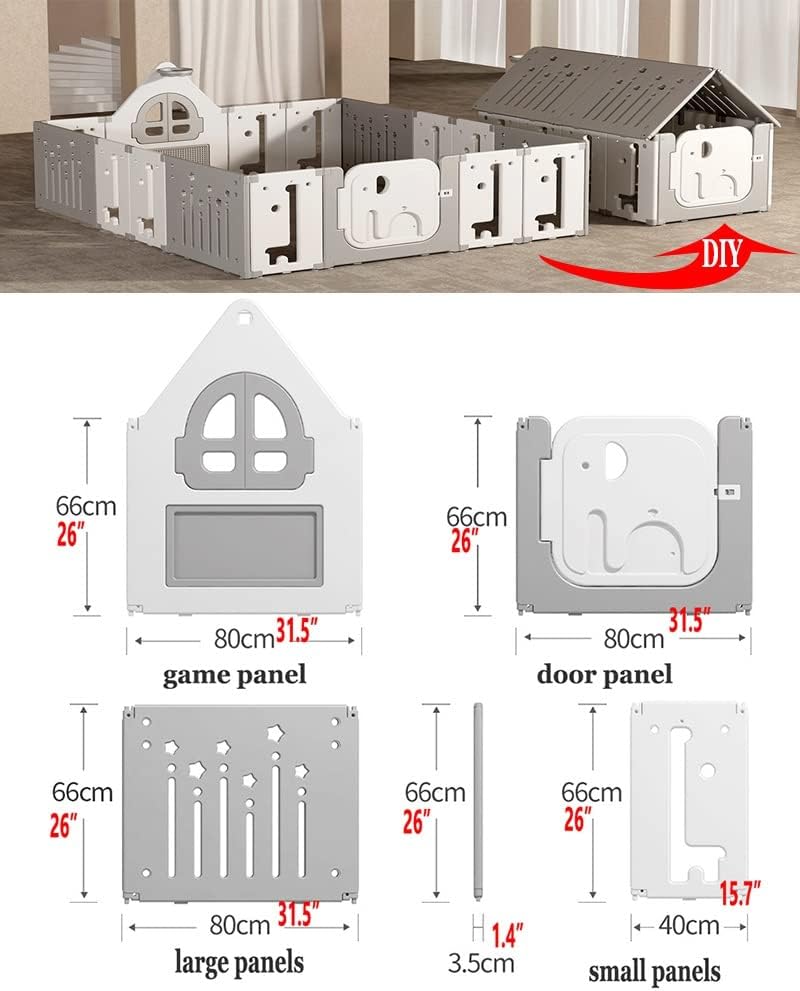 Future. Home Baby Playpen Little House Fence | Elephant Gate