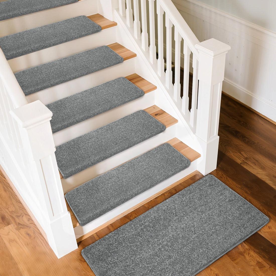 Bullnose Carpet Stair Treads (Set of 14,7,2,14+1)