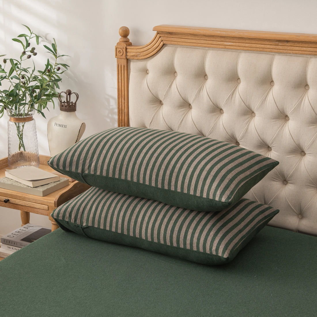 T-shirt Cotton Jersey Knit Pillowshams (Set of 2)