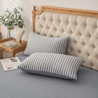 T-shirt Cotton Jersey Knit Pillowshams (Set of 2)