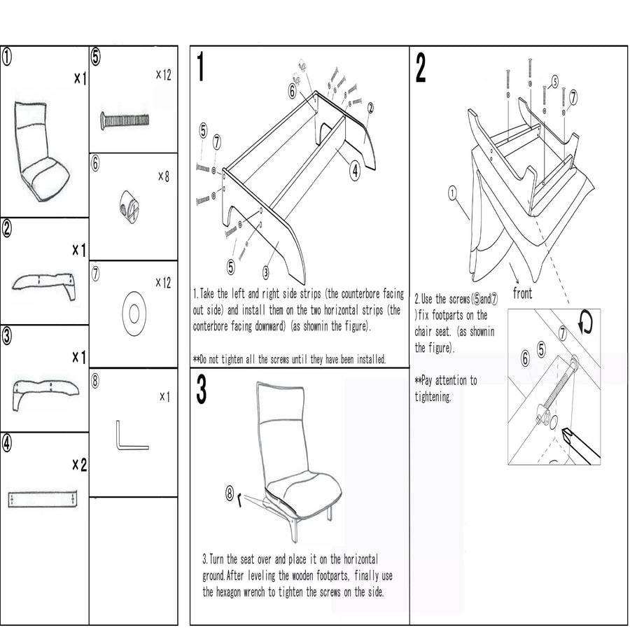 Adjustable Folding Floor Chair, Ergonomic Sofa Bed with Soft Fabric for Living Rooms, Guest Rooms