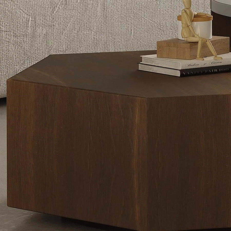 Coffee Table Modern Minimalist Round Side Table Set Small Coffee Table for Living Room, Space-Saving Design Tea Table
