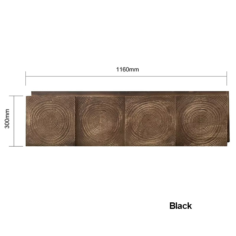 Indoor Faux Brick Wall Panels 3D Wall Panels – Growth Ring Tree Bionic Tree Appearance