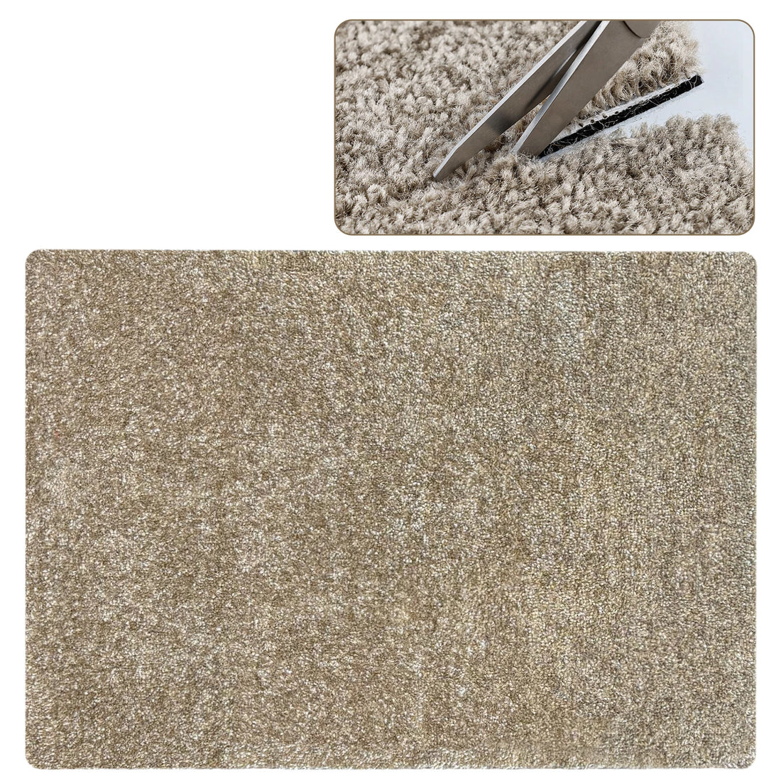 Non Slip Carpet Stair Treads Landing Mat - Cuttable Area Rug