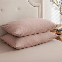 T-shirt Cotton Jersey Knit Pillowshams (Set of 2)