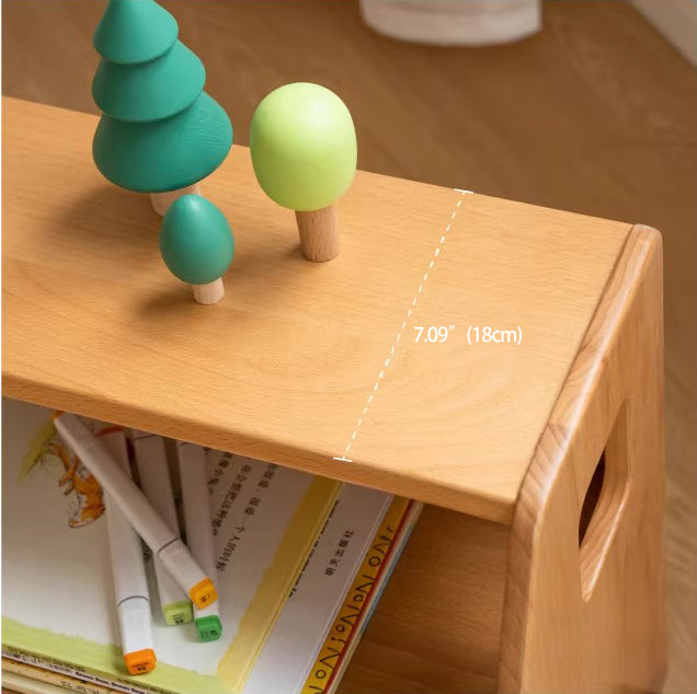 Wooden Children's Bedside Table Modern Simple Bedroom Storage Cabinet Home Cartoon Car Bedside Cabinet