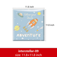 Bedside decorative soft package background wall soft package stickers self-adhesive bedroom anti-collision robot backrest custom astronaut wall enclosure