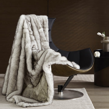 Faux Fur Throw Blanket | Faux Fox Fur