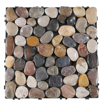 Pure Era  - 12''x 12'' Interlocking Stone Deck Tiles Patio Tiles