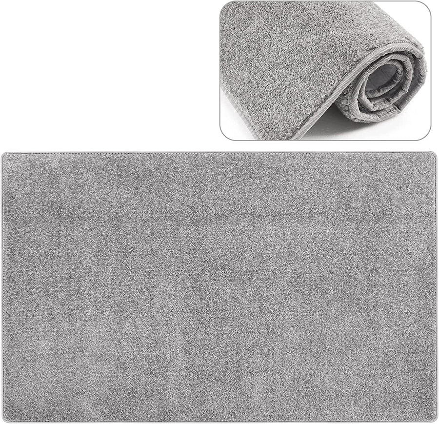 Pure Era Bullnose Carpet Stair Treads Tape Free Indoor Stair Protectors Pet Friendly Non-Slip 