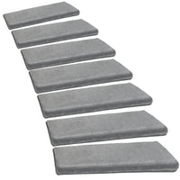 Pure Era - Non-slip Tape Free Bullnose Carpet Stair Treads Pet Friendly Peel and Stick