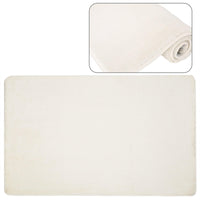 Bullnose Carpet Stair Treads  - Off White; Ultra Plush Soft