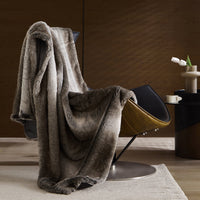 Faux Fur Throw Blanket | Faux Rabbit Fur