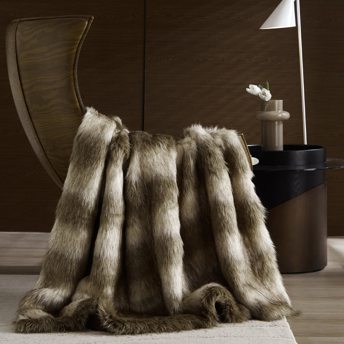 Brown Fox Faux Fur