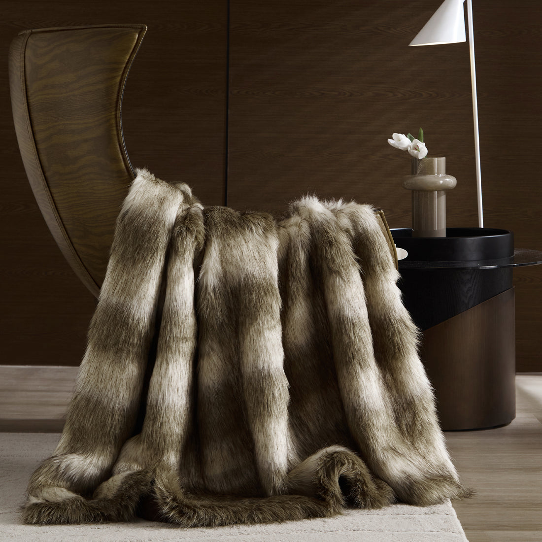 Faux Fur Throw Blanket | Faux Fox Fur