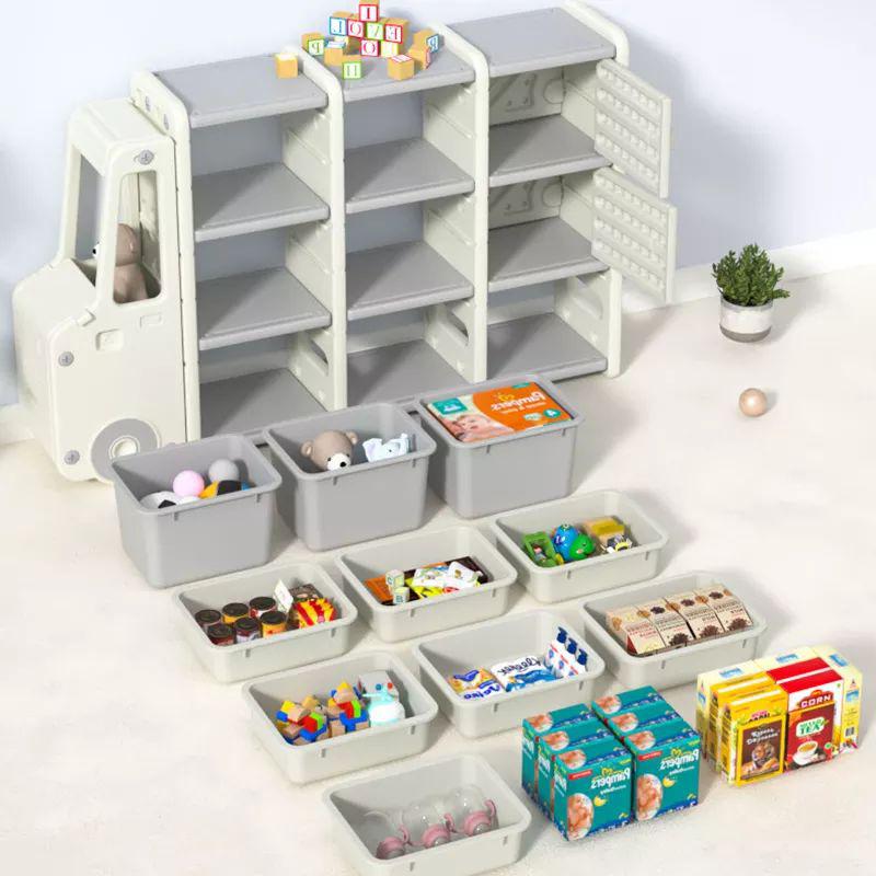 Kids Cabinet Toys Storage Organizer - Truck