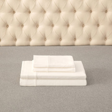 Jersey Knit Sheet Set - Off White