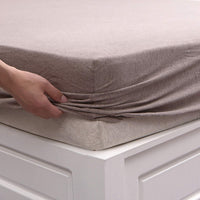 PURE ERA Jersey Knit Fitted Bottom Sheet - Extra Deep Pocket