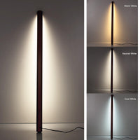 LED Floor Lamp - Solid Oak Wood