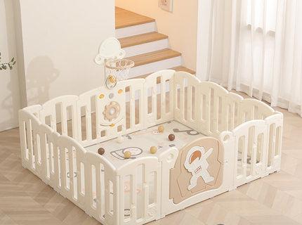 Large Baby Playpen with Toys Toddler Game Fence | Spaceman